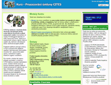 Tablet Screenshot of cites.cizp.cz