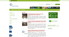 Desktop Screenshot of cizp.cz